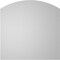 Ekena Millwork Arch Top Surface Mount PVC Gable Vent: Functional, w/ 2"W x 2"P Brickmould Sill Frame, 32"W x 32"H GVPAR32X3203SF - alternate 5